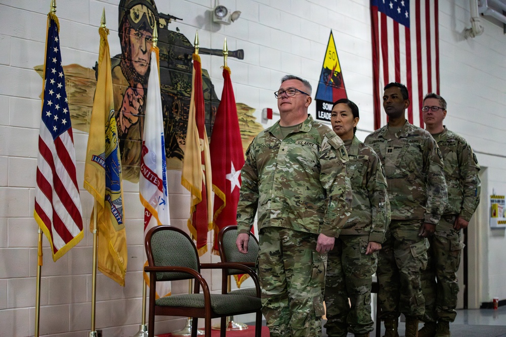 350th Finance Company Farewell Ceremony