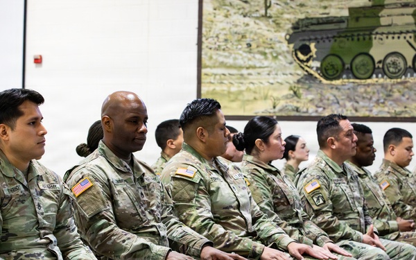 350th Finance Company Farewell Ceremony