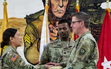 350th Finance Company Farewell Ceremony