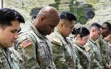 350th Finance Company Farewell Ceremony