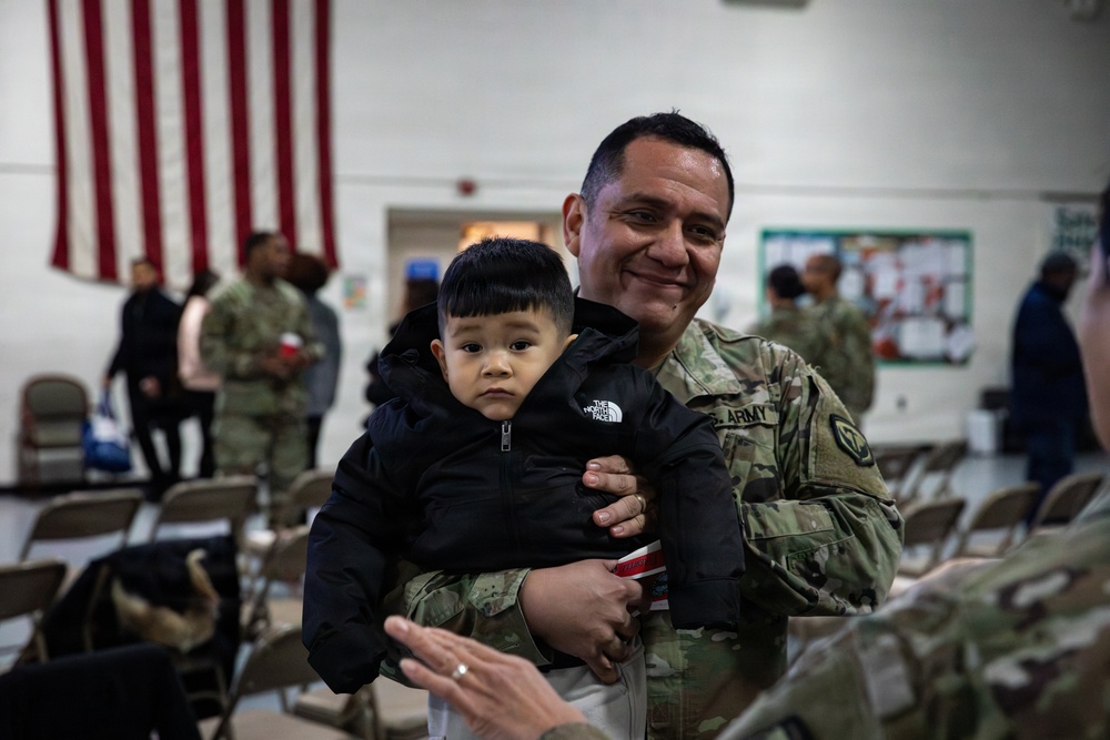 350th Finance Company Farewell Ceremony