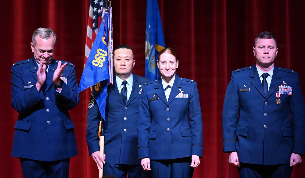 854th Combat Operations Squadron welcomes new commander entering 2026