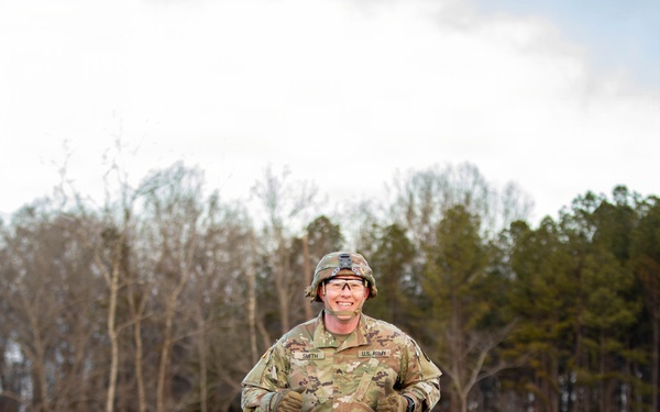 Soldiers compete in 30th Troop Command Best Warrior Competition