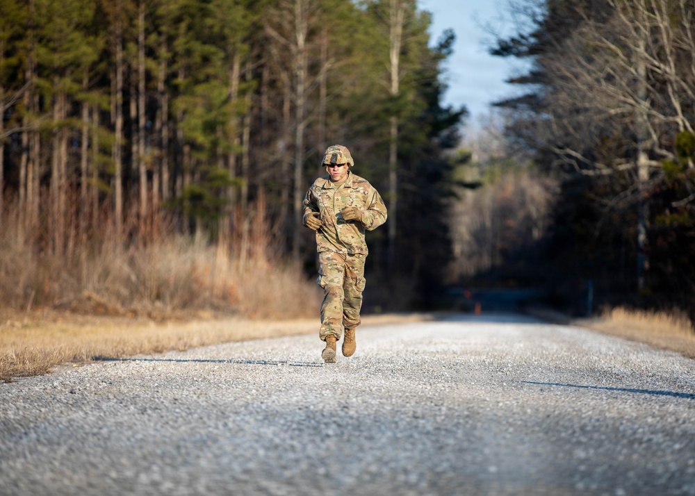 Soldiers compete in 30th Troop Command Best Warrior Competition