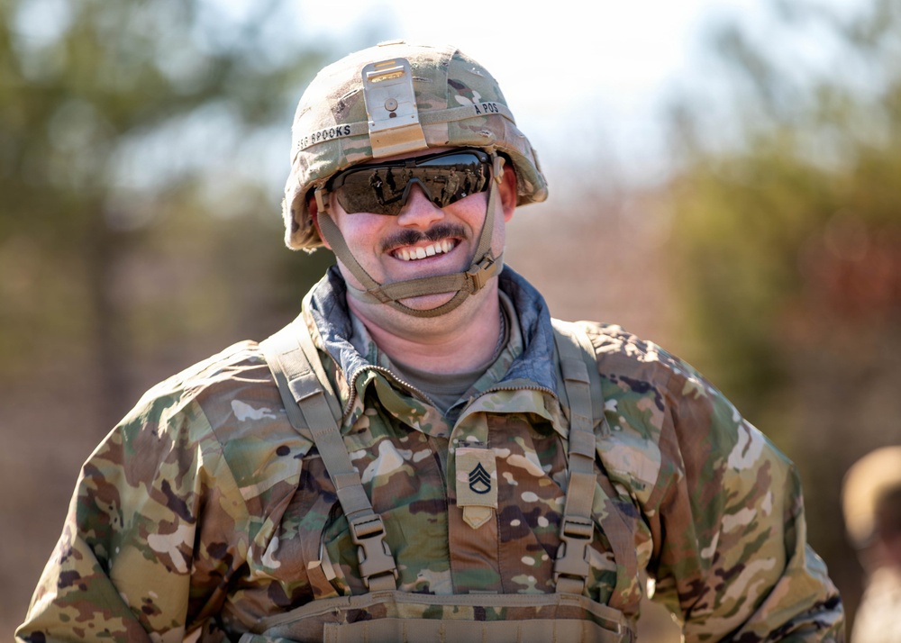 Soldiers compete in 30th Troop Command Best Warrior Competition