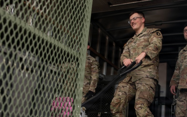 1st Armored Brigade Combat Team, 34th Infantry Division relocated from Arden Hills Training Site to Rosemount Armory