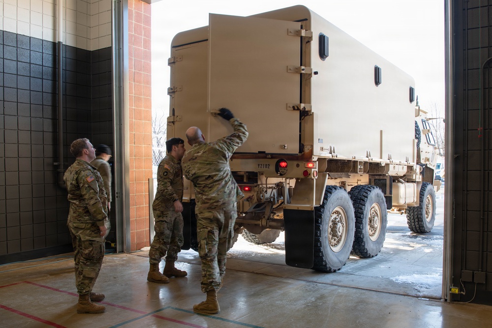1st Armored Brigade Combat Team, 34th Infantry Division relocated from Arden Hills Training Site to Rosemount Armory