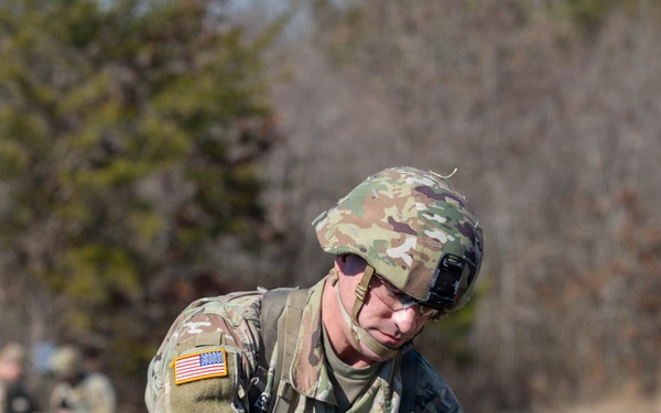 Soldiers compete in 30th Troop Command Best Warrior Competition