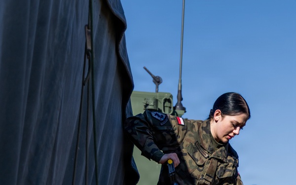 Dynamic Front 26: Polish Armed Forces Establish Command Post