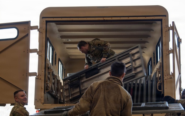 1st Armored Brigade Combat Team, 34th Infantry Division relocated from Arden Hills Training Site to Rosemount Armory