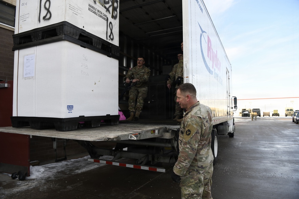 1st Armored Brigade Combat Team, 34th Infantry Division relocated from Arden Hills Training Site to Rosemount Armory