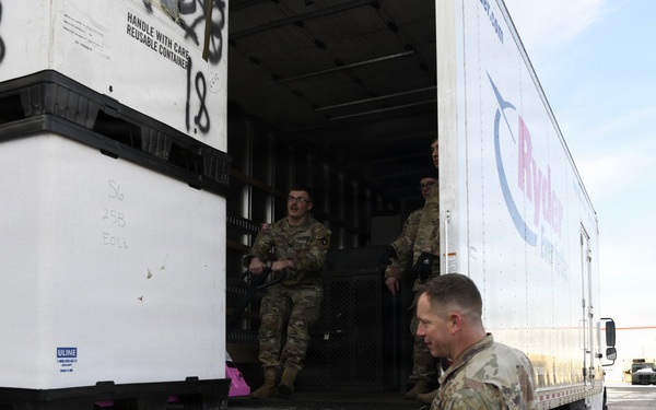 1st Armored Brigade Combat Team, 34th Infantry Division relocated from Arden Hills Training Site to Rosemount Armory