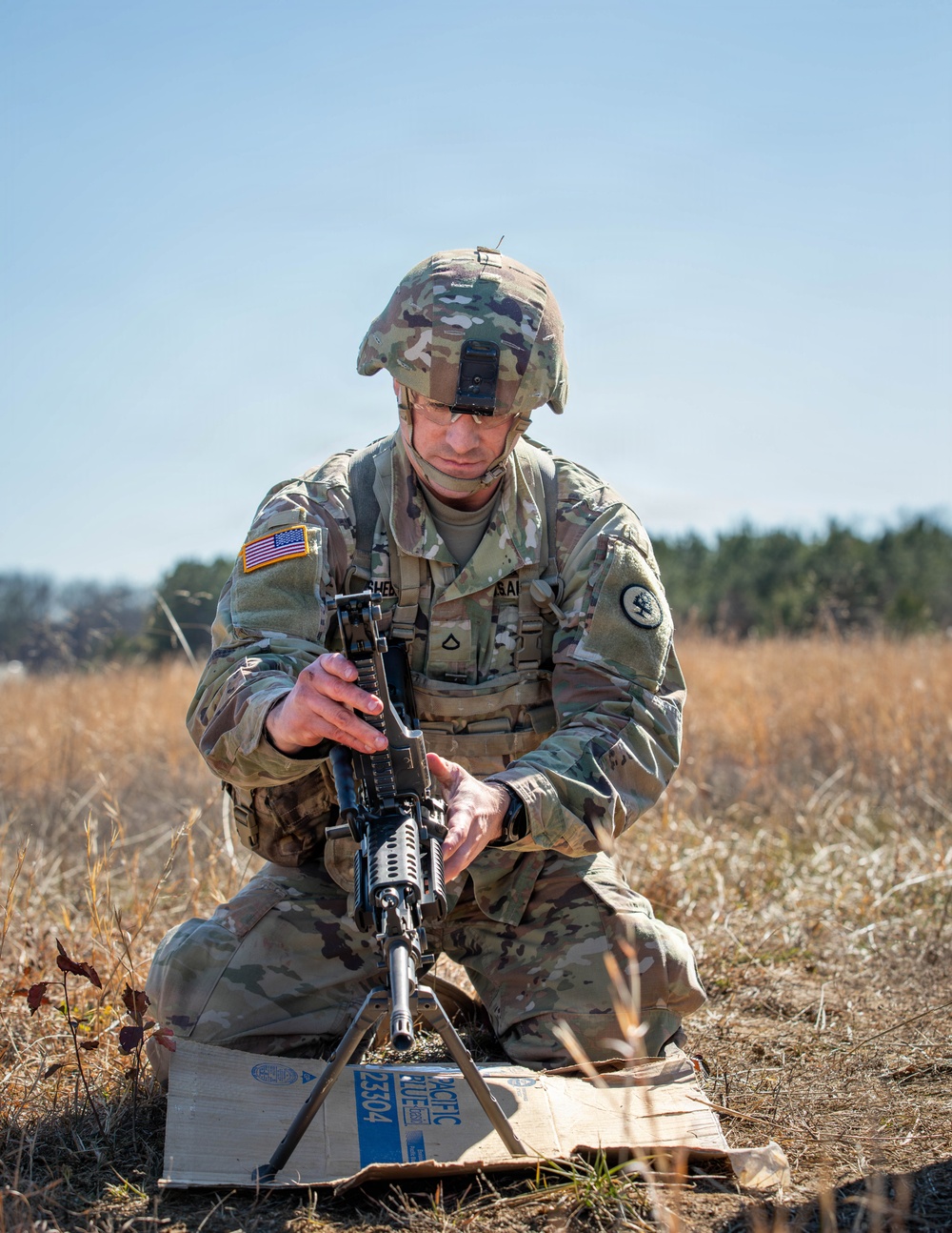 Soldiers compete in 30th Troop Command Best Warrior Competition