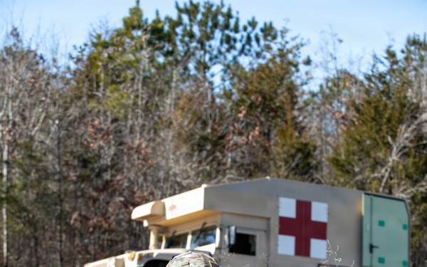 Soldiers compete in 30th Troop Command Best Warrior Competition