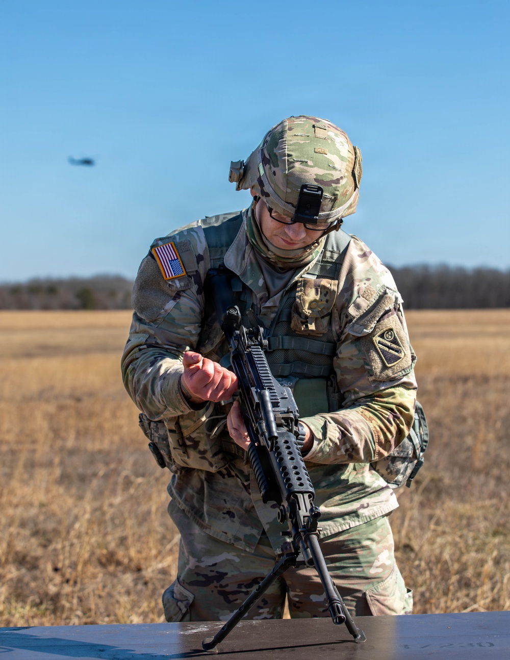 Soldiers compete in 30th Troop Command Best Warrior Competition
