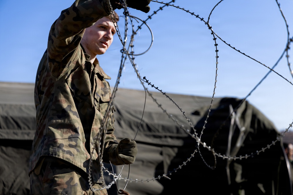 Dynamic Front 26: Polish Armed Forces Establish Command Post