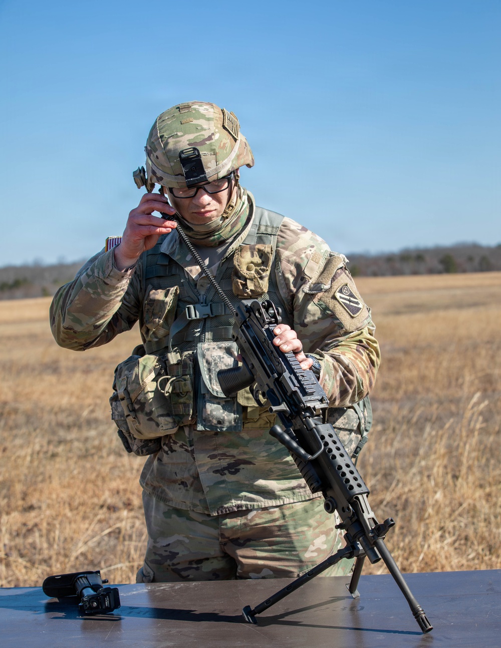 Soldiers compete in 30th Troop Command Best Warrior Competition