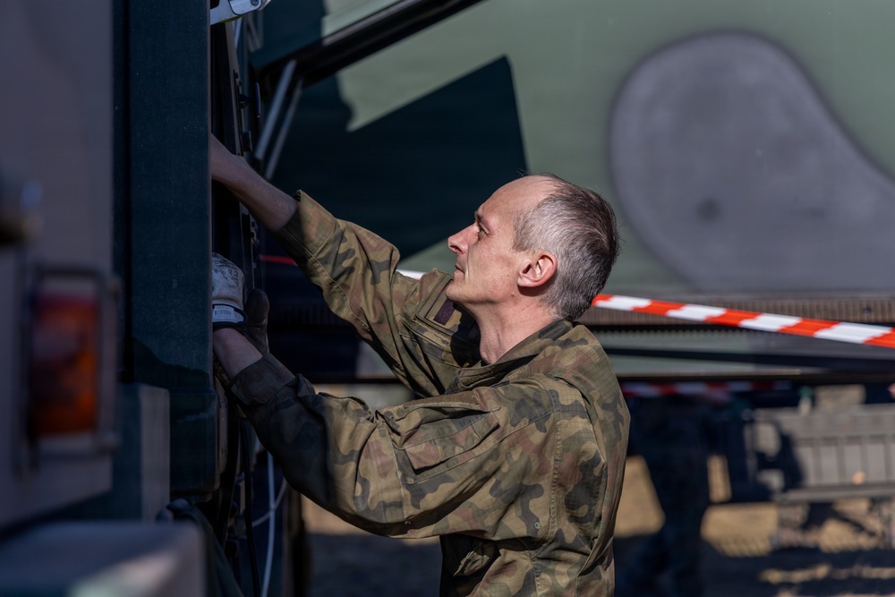 Dynamic Front 26: Polish Armed Forces Establish Command Post