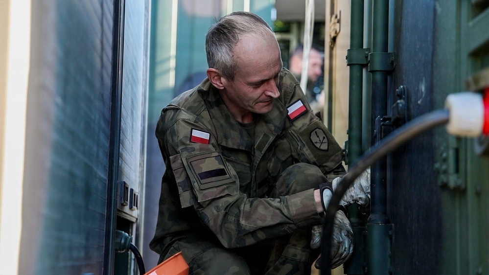 Dynamic Front 26: Polish Armed Forces Establish Command Post