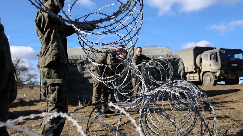 Dynamic Front 26: Polish Armed Forces Establish Command Post