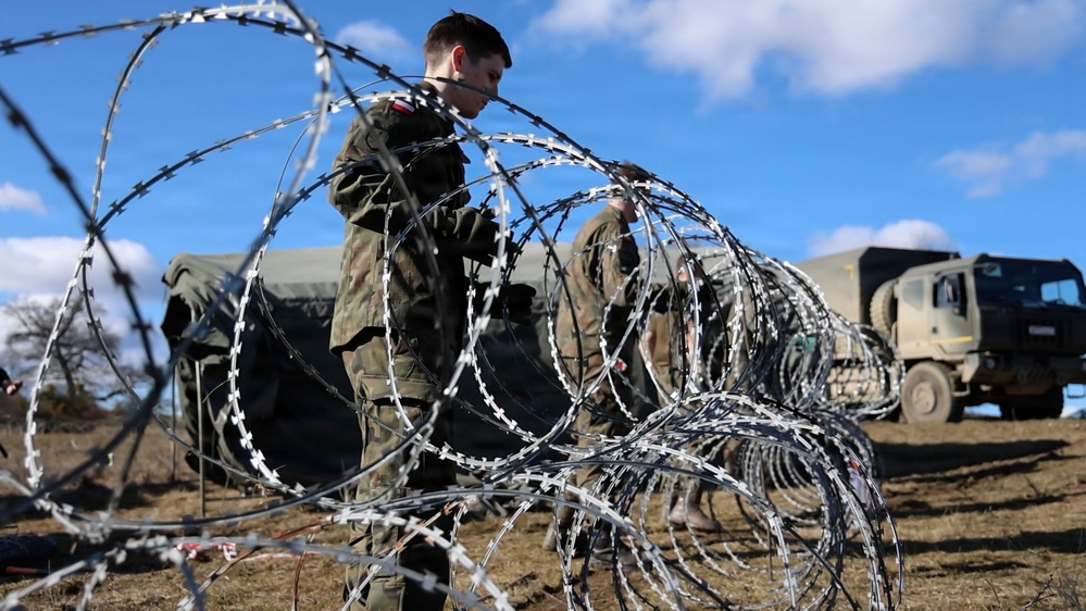 Dynamic Front 26: Polish Armed Forces Establish Command Post