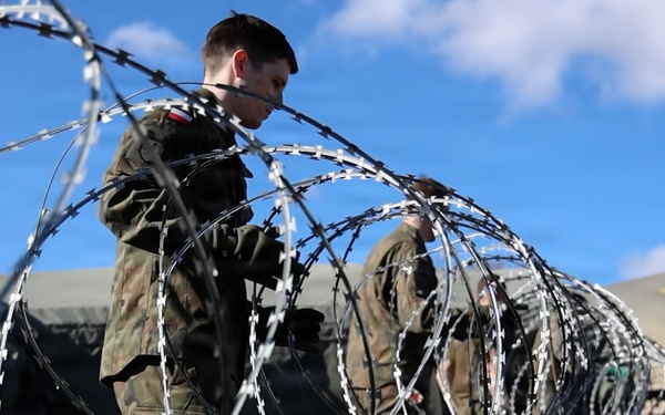 Dynamic Front 26: Polish Armed Forces Establish Command Post