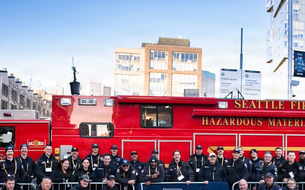 Civil Support Team works to protect the Seahawks Playoff Game