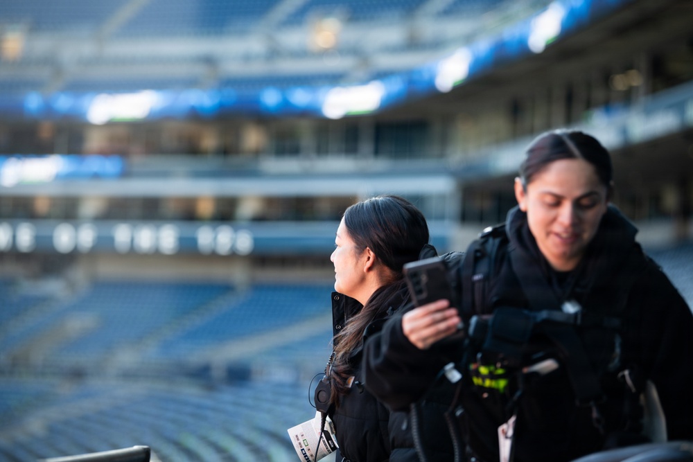 Civil Support Team works to protect the Seahawks Playoff Game