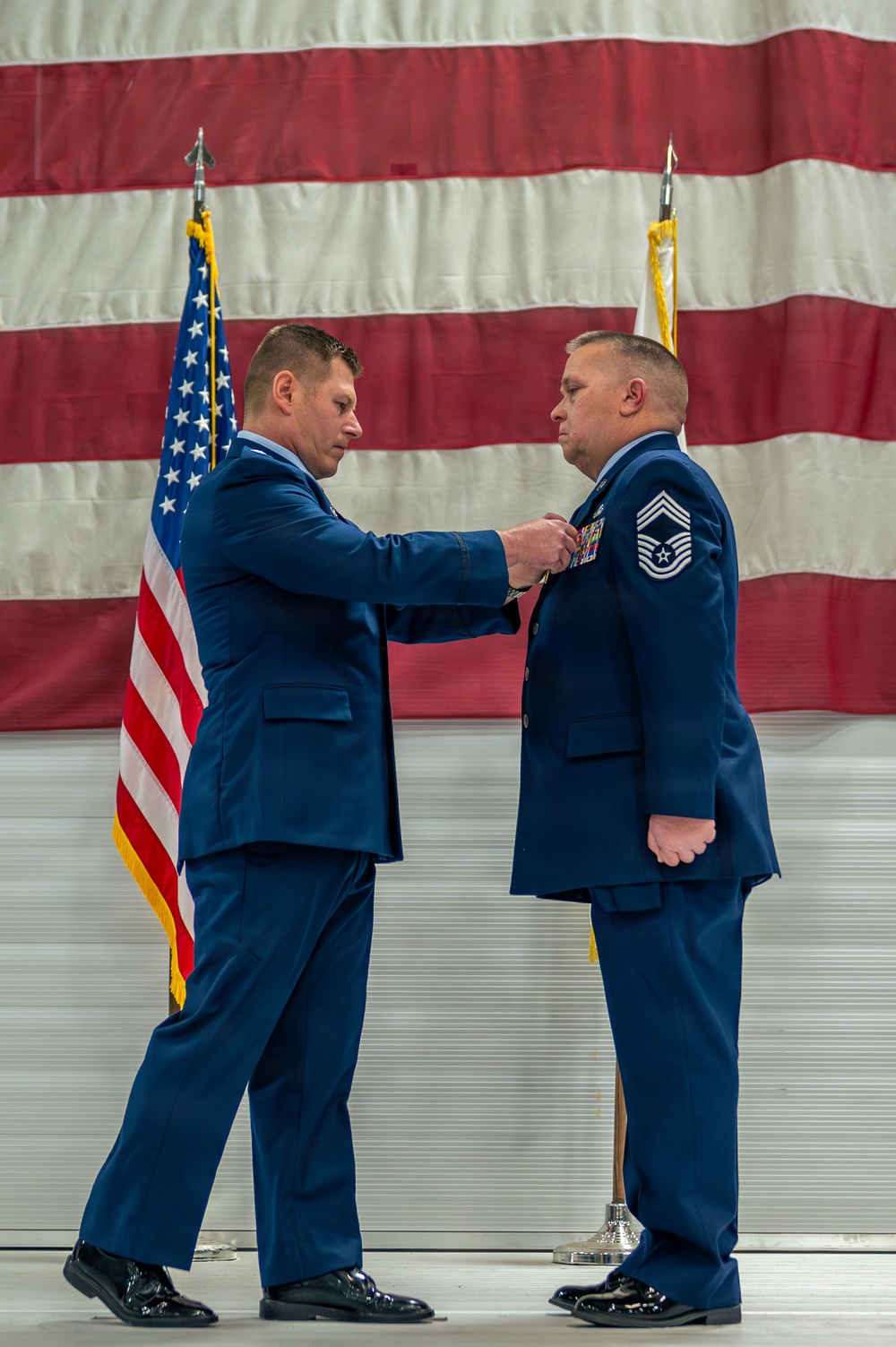 CMSgt Miller Retires After 40 Years of Service