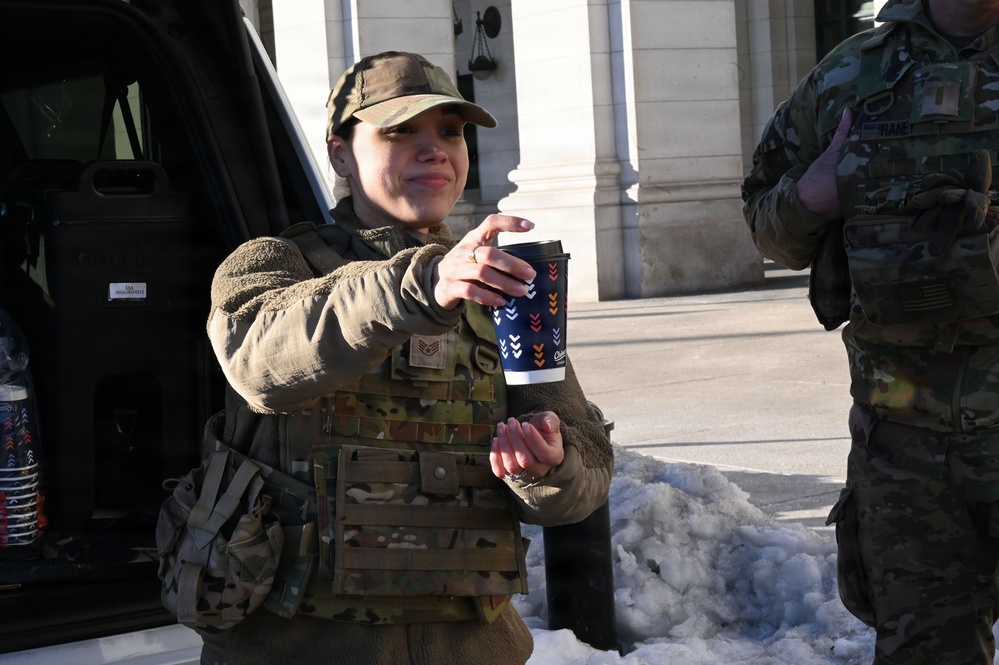 Leadership Team Provides Wellness Checks During D.C. Safe and Beautiful Mission