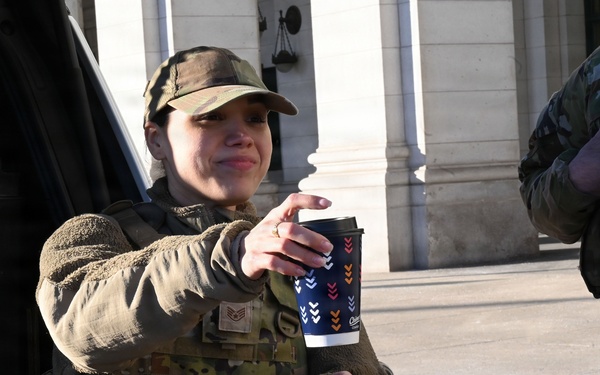 Leadership Team Provides Wellness Checks During D.C. Safe and Beautiful Mission