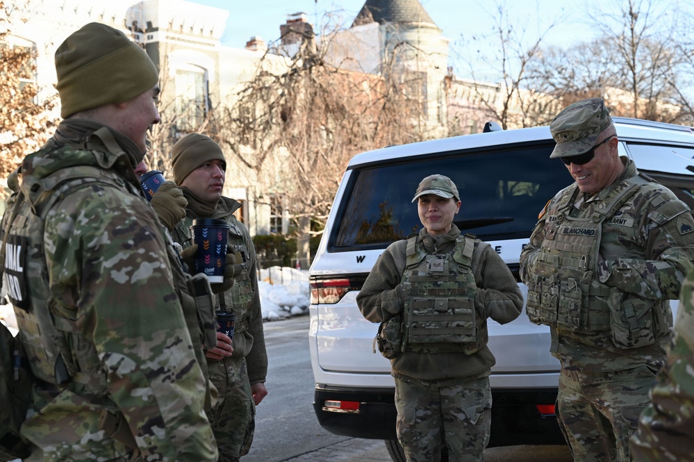 Leadership Team Provides Wellness Checks During D.C. Safe and Beautiful Mission