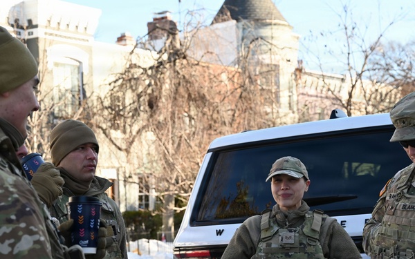 Leadership Team Provides Wellness Checks During D.C. Safe and Beautiful Mission