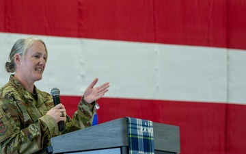 U.S. Air Force Lt. Col. Bethany Ransier assumes command of 932nd Maintenance Group