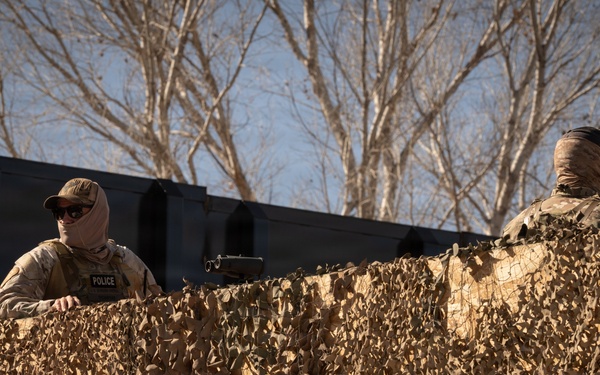 DHS Secretary holds press conference at Arizona border wall