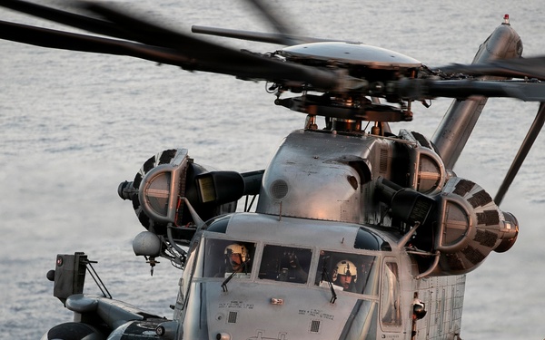 USS Tripoli Conduct Flight and Boat Operations