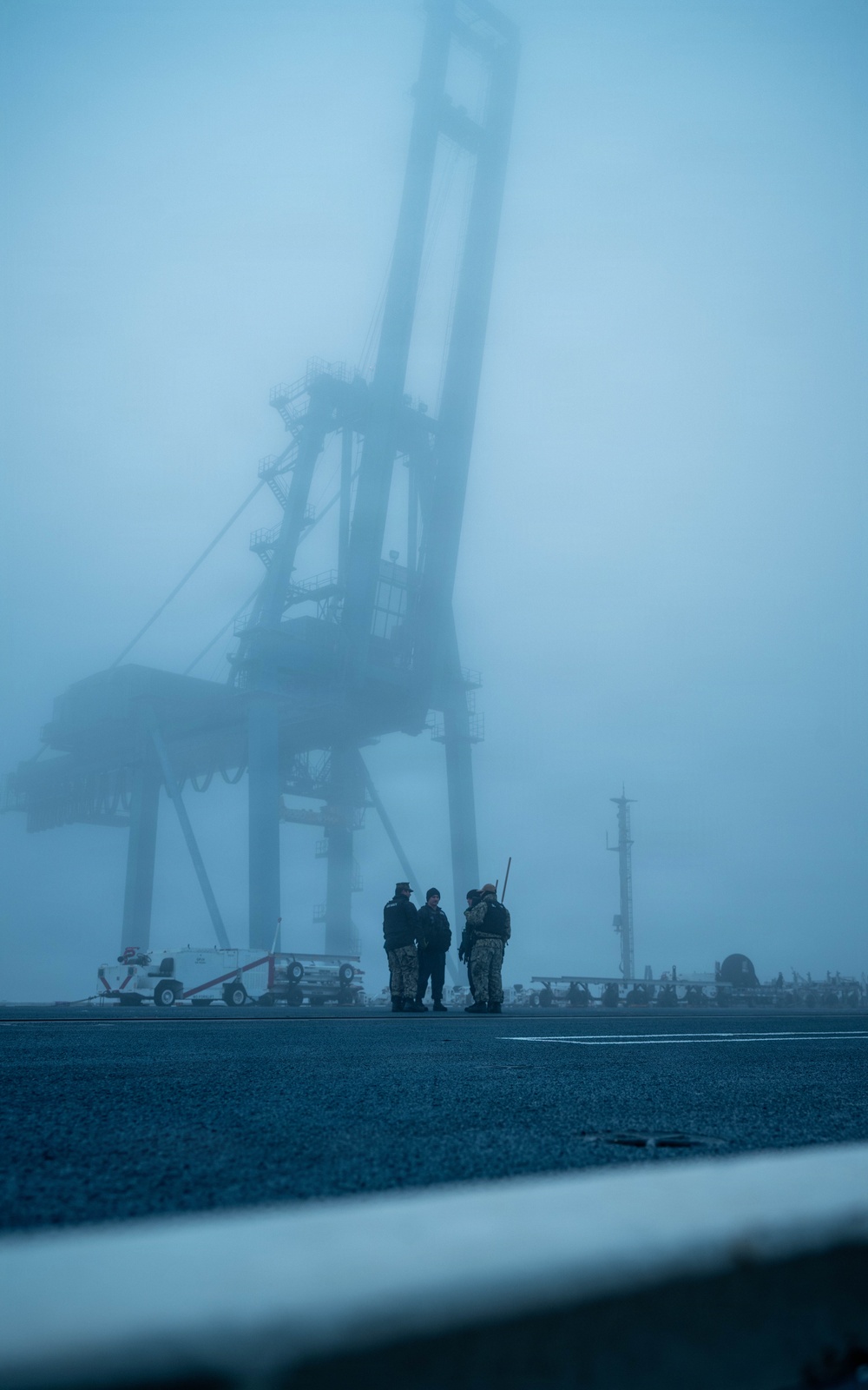 USS Theodore Roosevelt Indian Island Morning