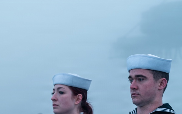 USS Theodore Roosevelt Indian Island Morning