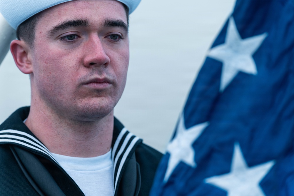 USS Theodore Roosevelt Indian Island Morning