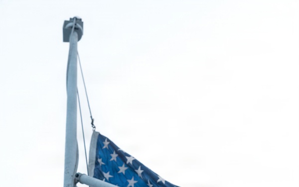 USS Theodore Roosevelt Indian Island Morning