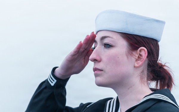 USS Theodore Roosevelt Indian Island Morning