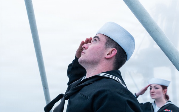 USS Theodore Roosevelt Indian Island Morning