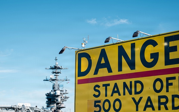 USS Theodore Roosevelt Indian Island