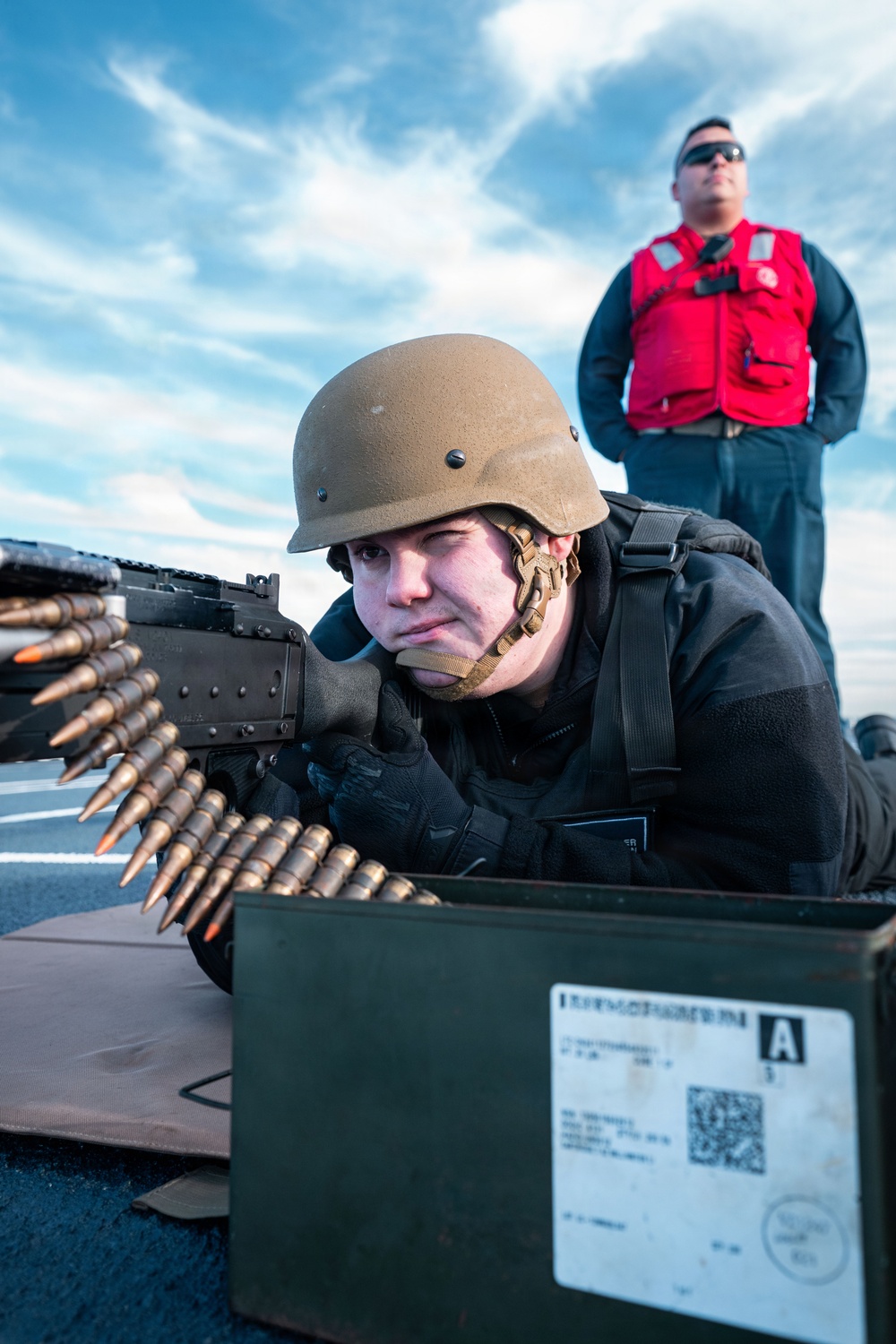 USS Theodore Roosevelt Departs From Indian Island