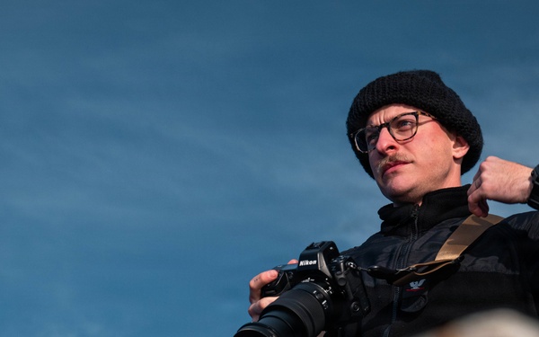 USS Theodore Roosevelt Departs From Indian Island