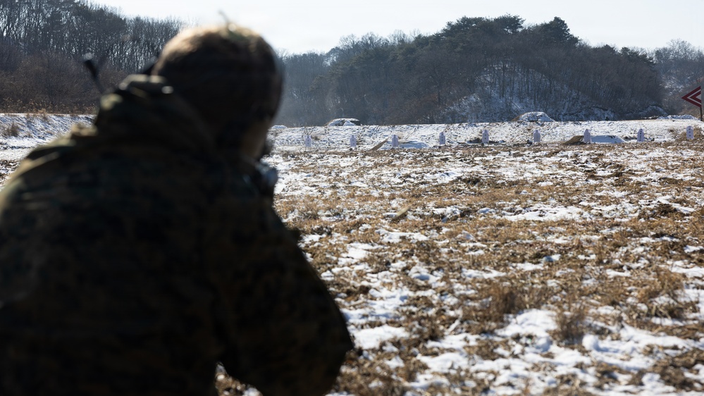 Marines Conduct a Zeroing Range during Korea Viper 26.2
