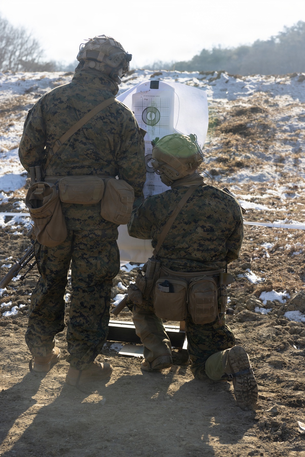 Marines Conduct a Zeroing Range during Korea Viper 26.2