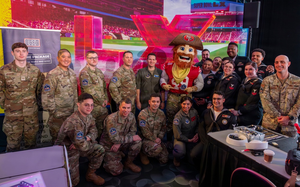 Service Members Support Community, Prepare for Super Bowl LX Flyover in San Francisco