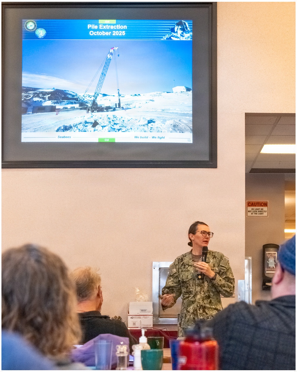 Seabees Presentation - Mission and Legacy at McMurdo Station