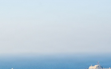 U.S A-10 Conducts Joint Training Exercise with USS Santa Barbara